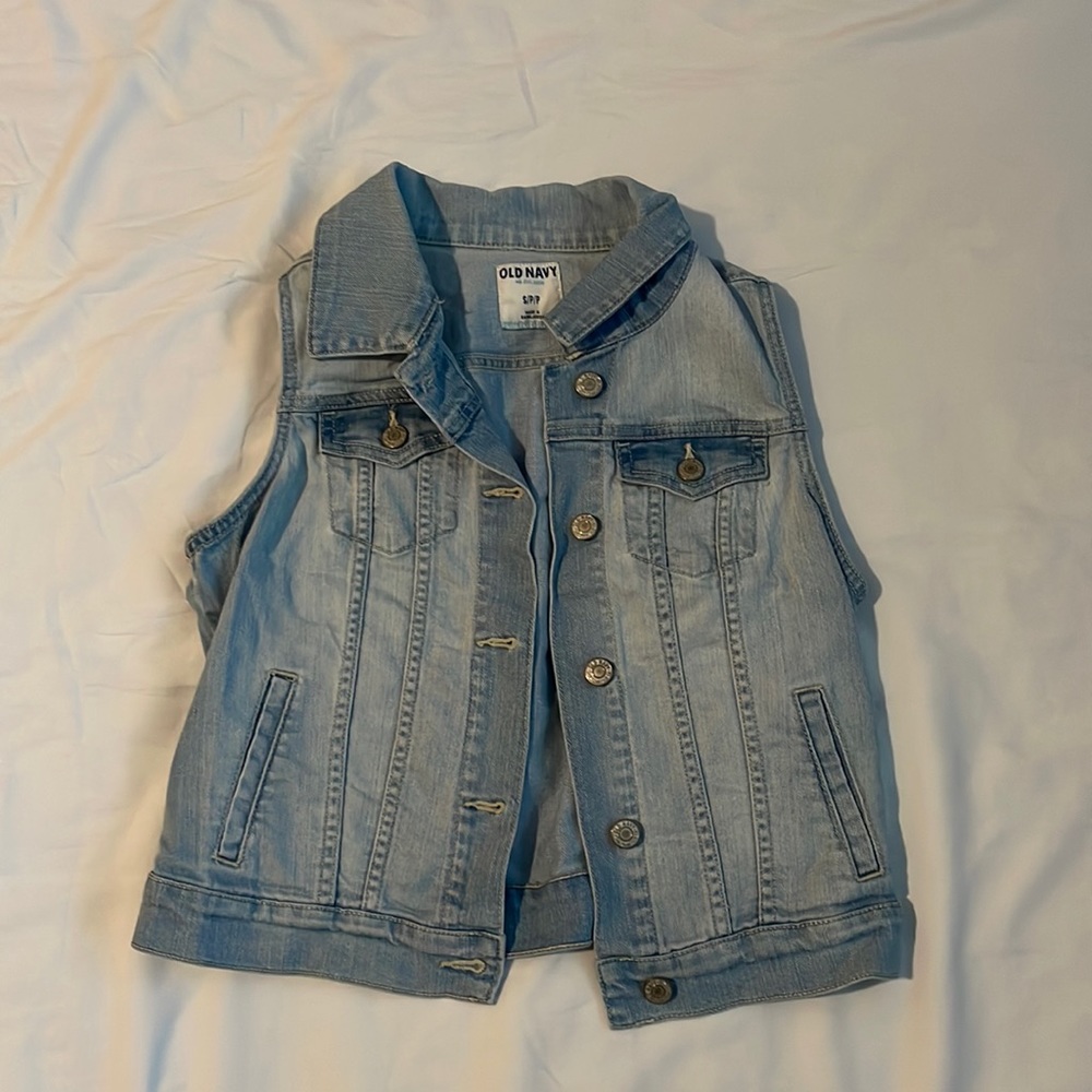 Small Old Navy Denim Vest